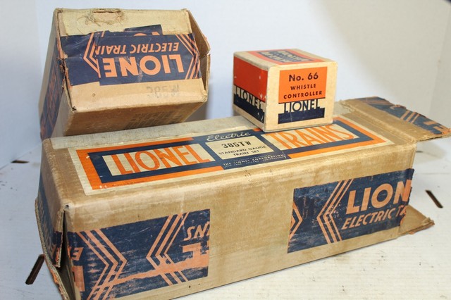 lionel boxes