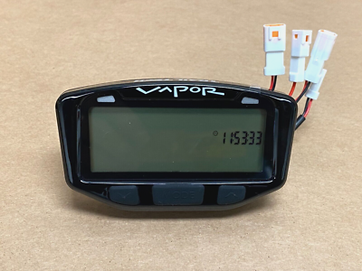 トレイルテック　Vapor デジタルメーター 752-119 ラプターステップ Trail Tech 752-119 Vapor Speedometer Tachometer - 19mm Water