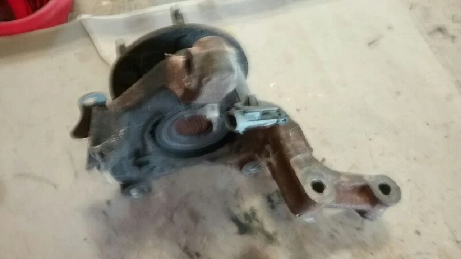 Chevy Impala 2001-2004 conductor husillo delantero izquierdo nudillo OEM Foto 2 de 4