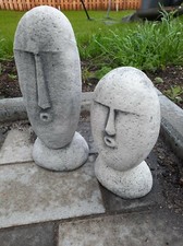 Gartenfigur, Moai, Skulptur, Rapa Nui, Osterinsel, Steinguss, Nui Tiki, Statue