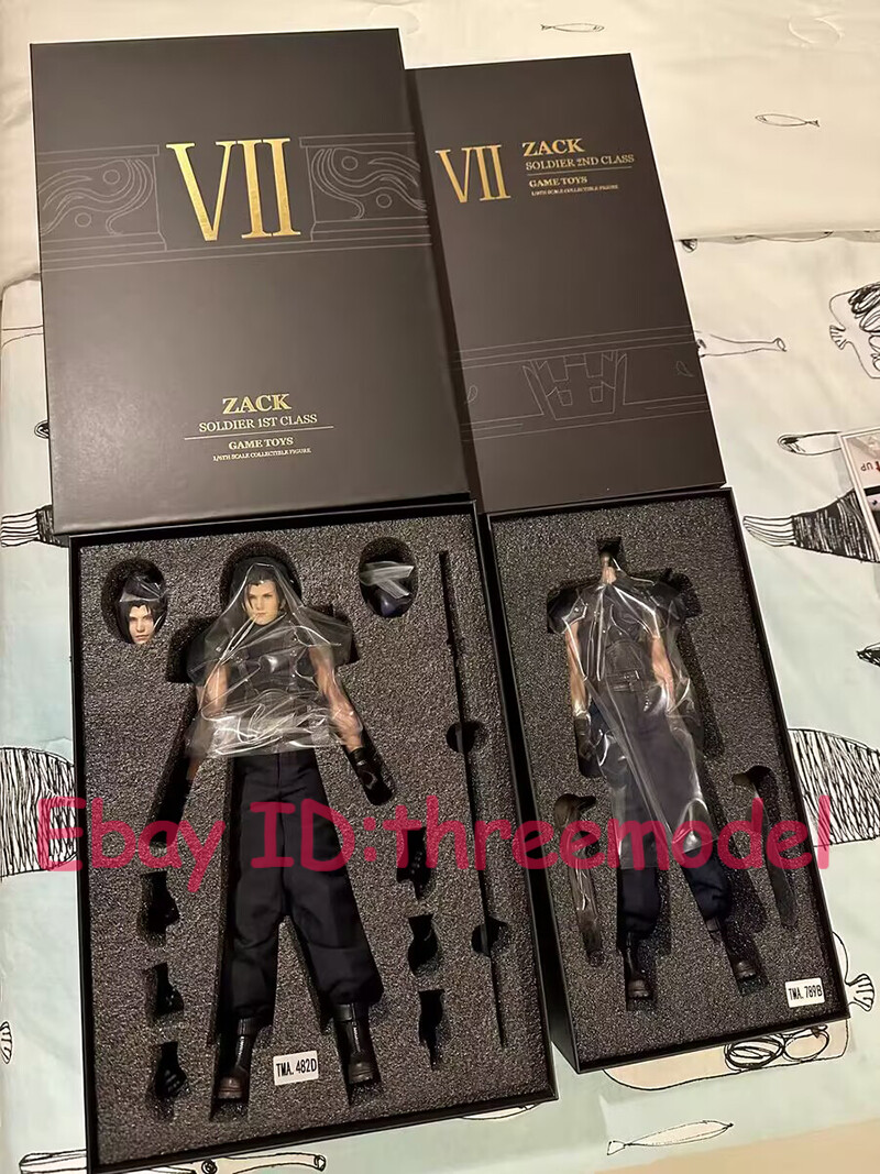 GAMETOYS 1/6 GT-005+GT-005A FF7 Zack Fair Main Body Action