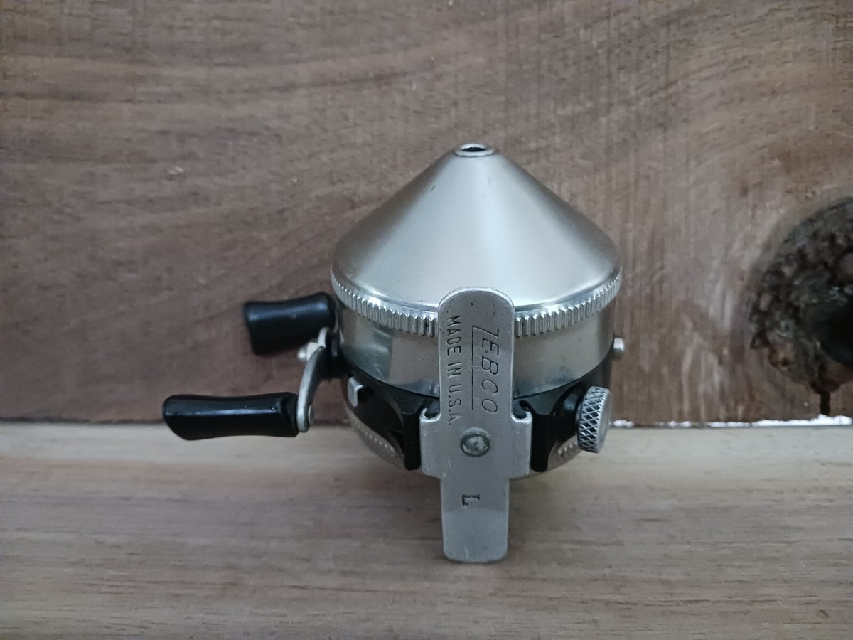 Vintage Silver ZEBCO 