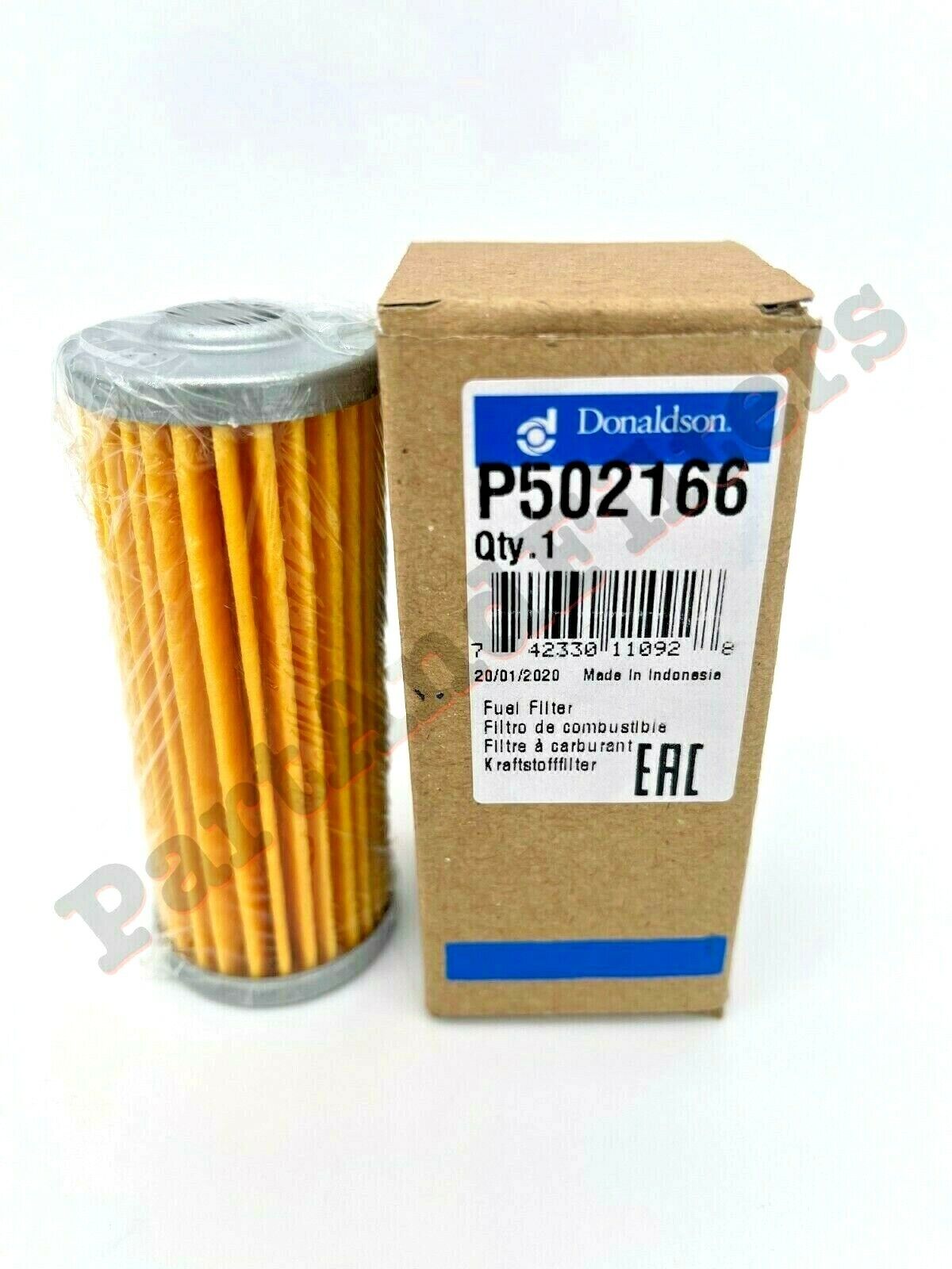 P502166 Donaldson Fuel Filter, Cartridge Replaces 16271-4356 (Pack of 10)