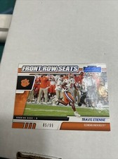 2021 Contenders Draft Front Row Seats Blue #/99 Travis Etienne #21