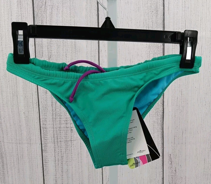 Dolfin Woman's Bellas Super Cheeky Swimsuit Bottoms Mint  Medium AD9