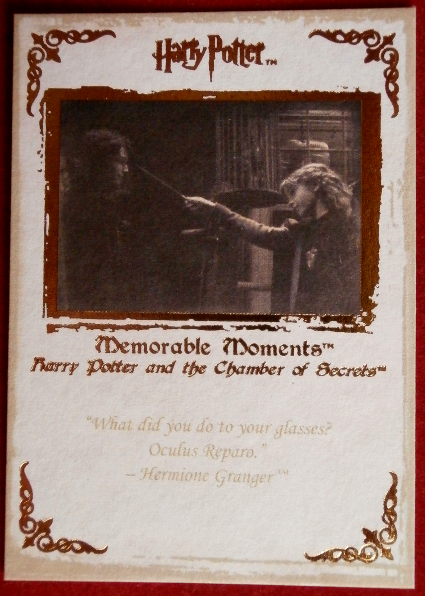 HARRY POTTER MEMORABLE MOMENTS #1 Card #23 Hermione Mends - Main Image