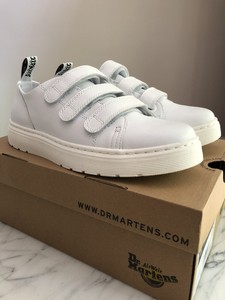 white strap doc martens