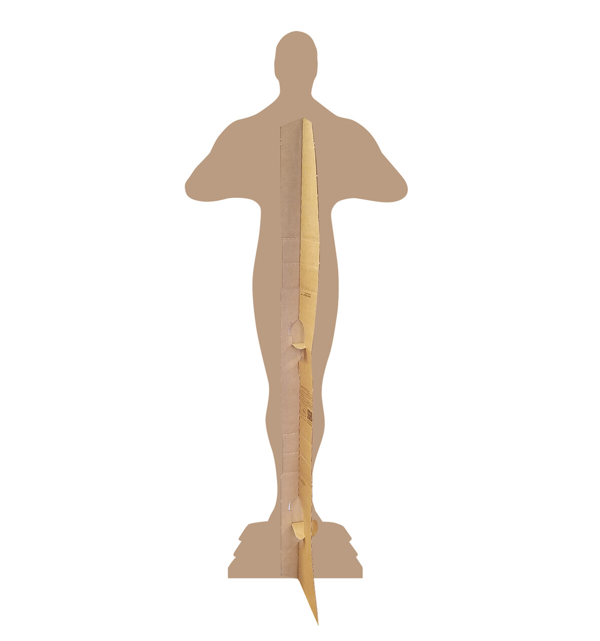 TROPHY "OSCAR ACADEMY" AWARD STATUE LIFESIZE CARDBOARD STANDUP STANDEE
