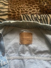 Vintage Levis Strauss Denim Jacket 70507-0389 Men's size XL Made in USA