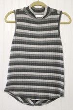 DAYTRIP BY Buckle Womens Small Striped Sleeveless Open Back Top USA Made