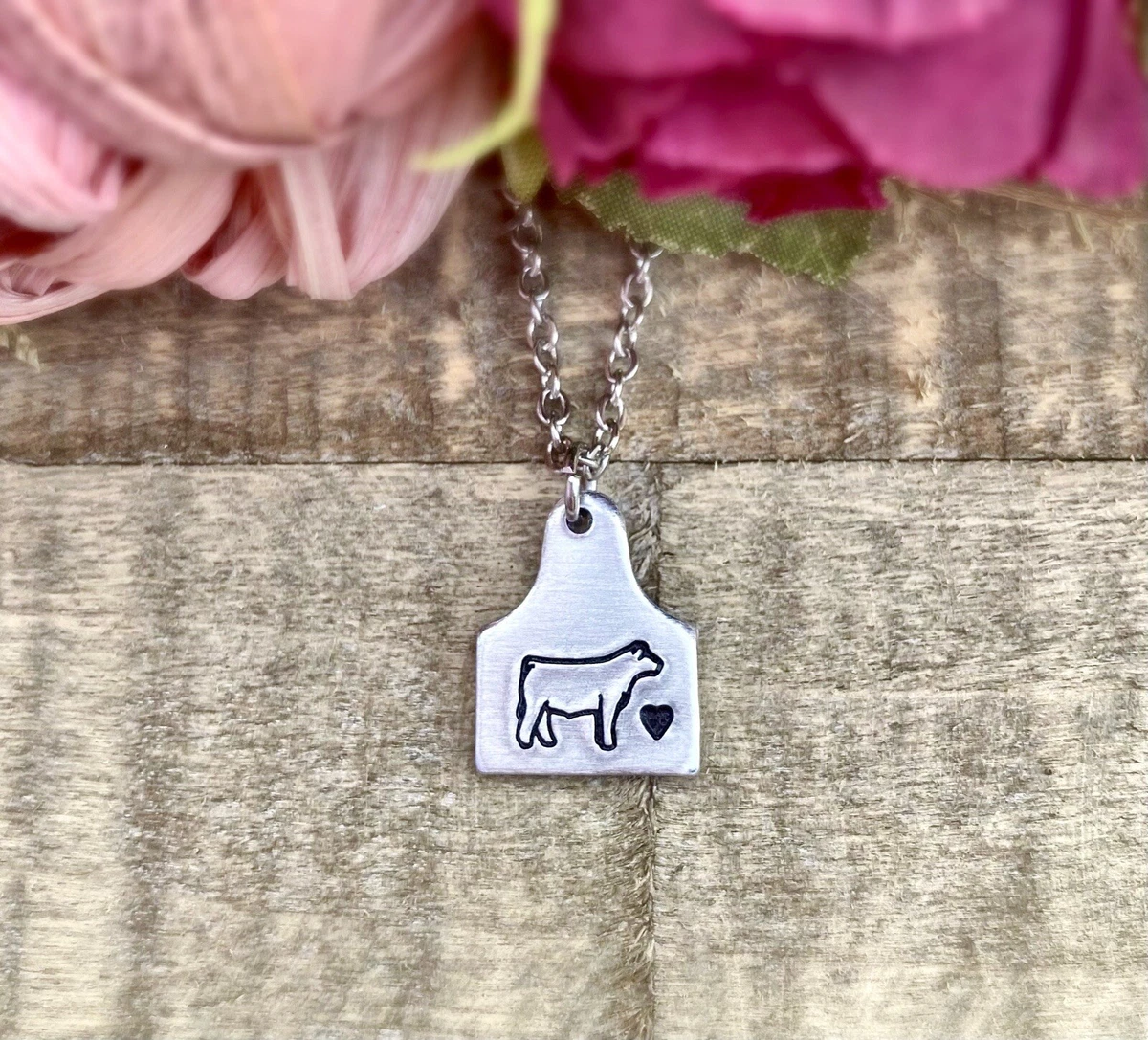 Buy Family Cattle Tag Necklace, Multiple Ear Tags, Mothers Ear Tag, Momma  Necklace, Mothers Farm Necklace, Personalized Ear Tag Online in India - Etsy