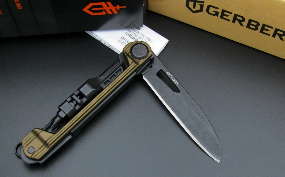 GERBER Multitool ARMBAR BRONZE, Universalwerkzeug, Taschenmesser, Messer, EDC - Bild 2 von 4