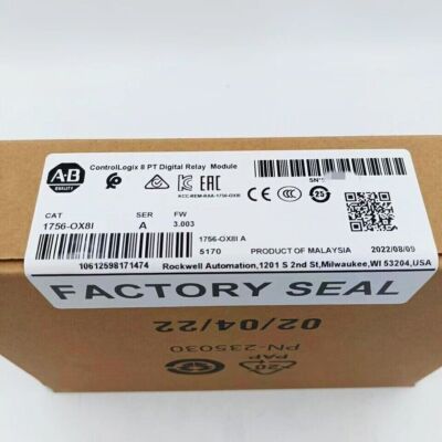 Allen-Bradley 1756-OX8I SERA ControlLogix 8Point Digital Relay Module New Sealed