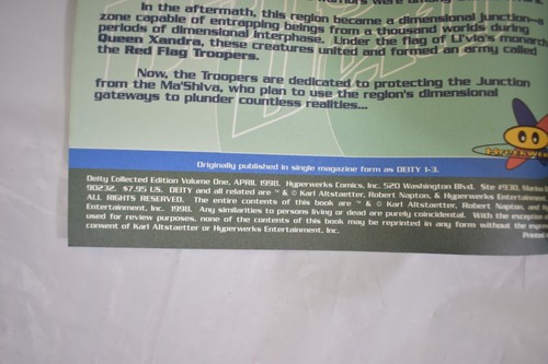 DEITY COLLECTED EDITION VOL 1 1998 Hyperworks Comics TBP - Picture 5 of 7