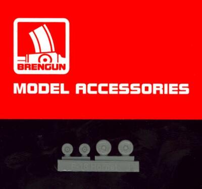 Brengun Models 1/144 F-18C/D HORNET WHEELS Resin Set