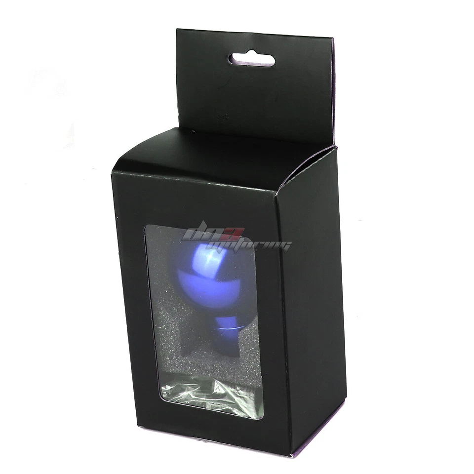 Ball Style MT Manual Transmission Stick Shift Knob Blue w/ M8 M10 M12 Adapters - Изображение 4 из 4