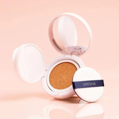 MISSHA Magic Cushion Cover Lasting [#21 Beige] Make Up Foundation K-Beauty UK
