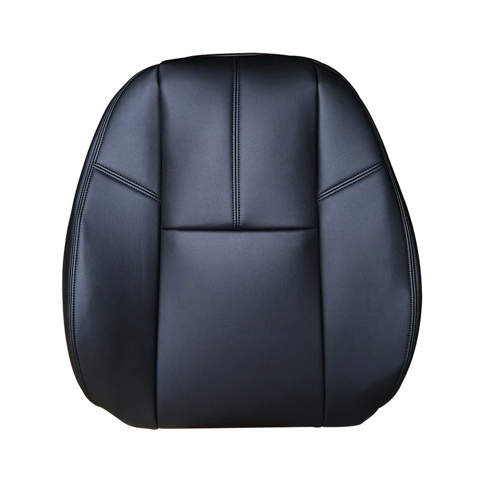 Fit 07-14 Chevrolet Silverado 1500 2500 Driver Passenger black Seat cover4pieces Foto 2 de 4