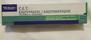 cet dog toothpaste vanilla mint