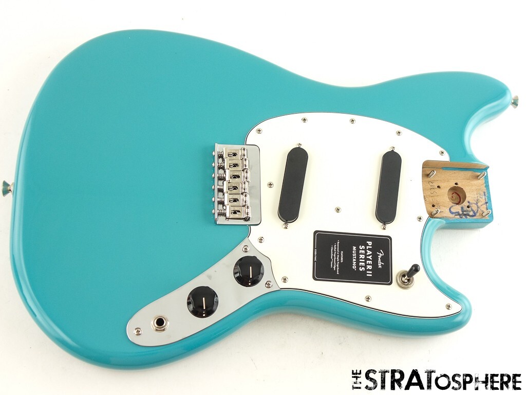 Fender Player Ⅱ Mustang 美品 Fender Player II Mustang Birch Green – Chicago Music Exchange