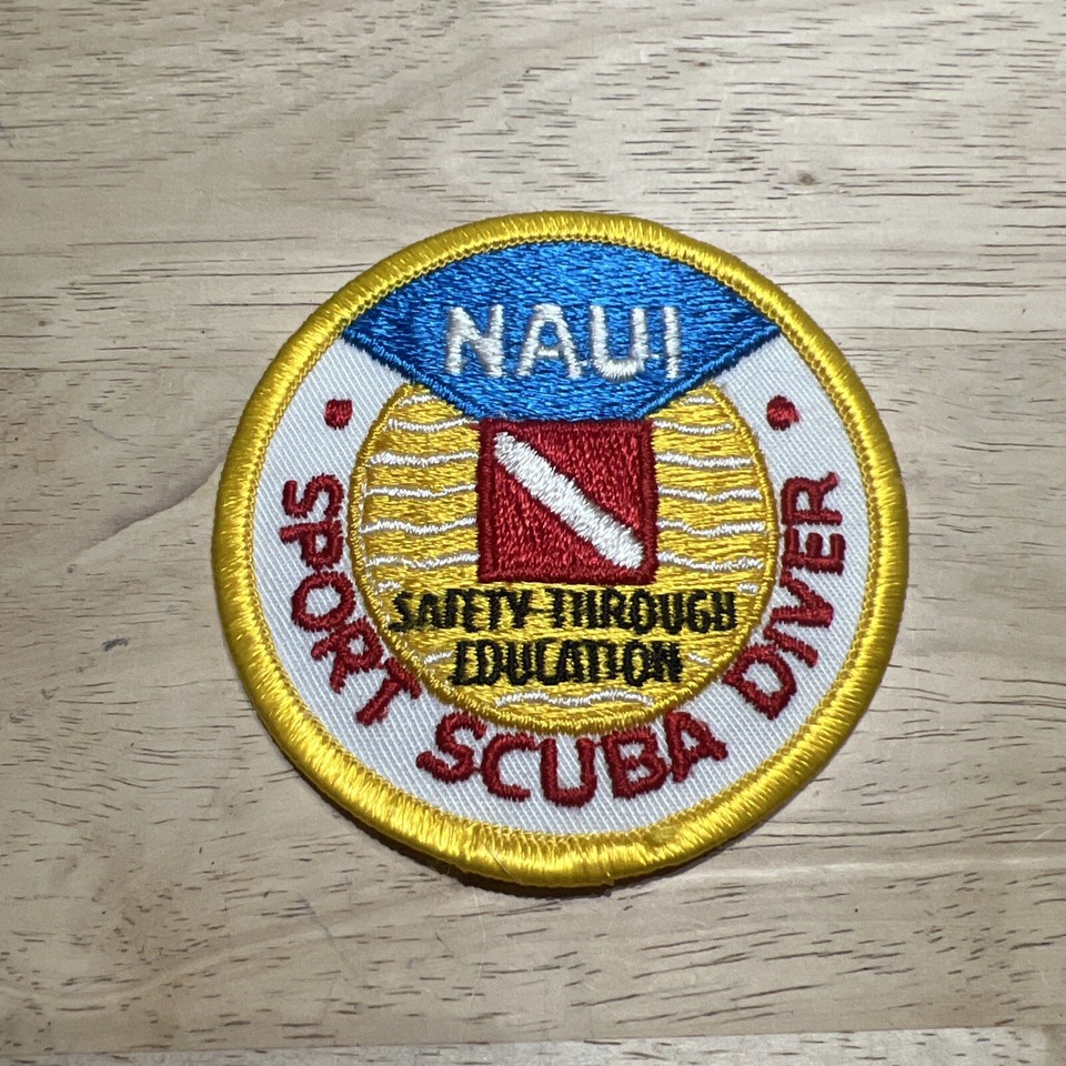 NAUI SCUBA DIVING DEEP SEA DIVING QUALIFIED SCUBA DIVER VINTAGE eBay