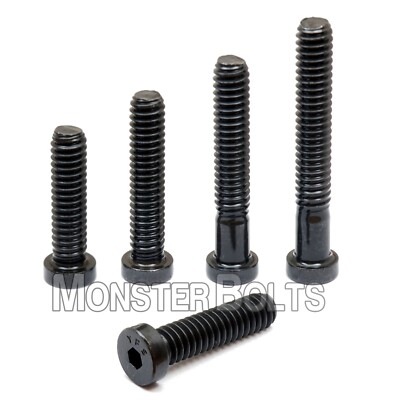 #10-32 Low Head Socket Cap Screws, Alloy Steel w Black Oxide, US SAE Fine Thread