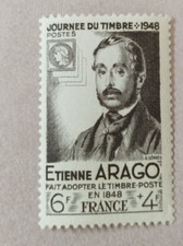 3H-Timbre France YT 794 neuf ** année 1948 "étienne arago"