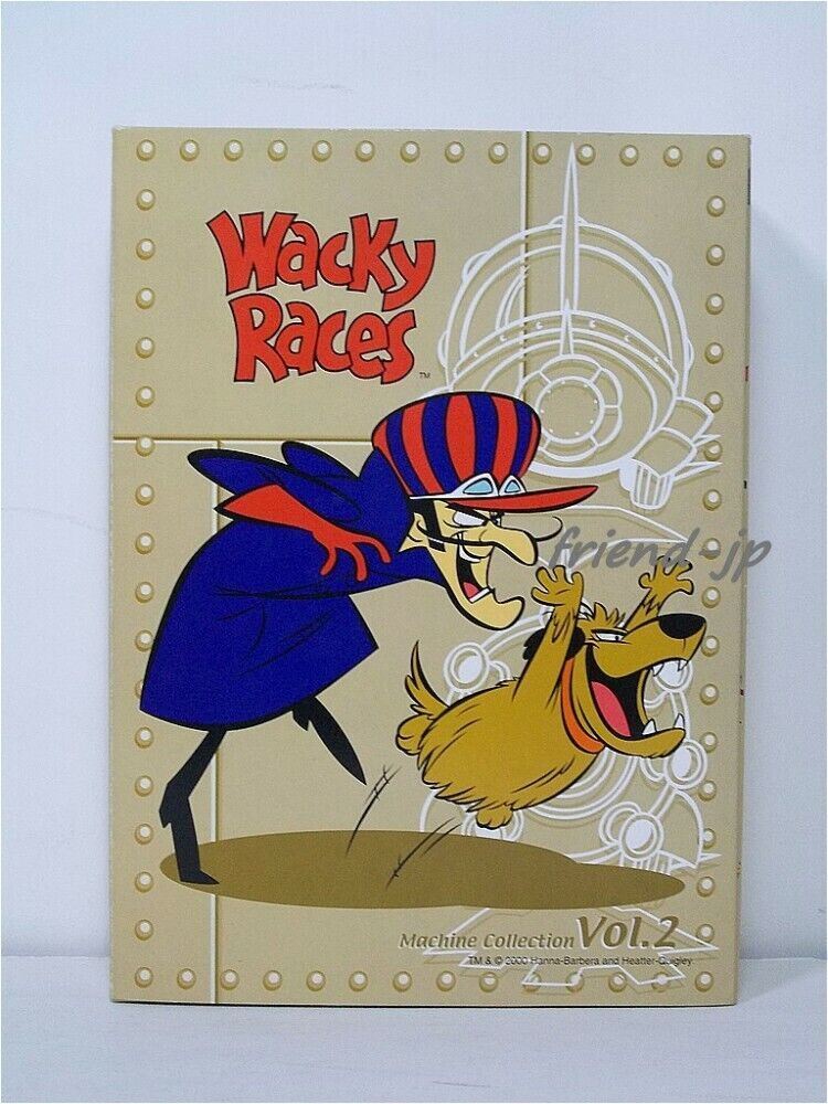 KENSIN Wacky Races Machine Collection Box Vol.1 & 2 Complete