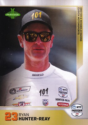 2025 Parkside NTT Indy Car Racing HOBBY  BOX TOPPER Card #42 RYAN HUNTER-REAY