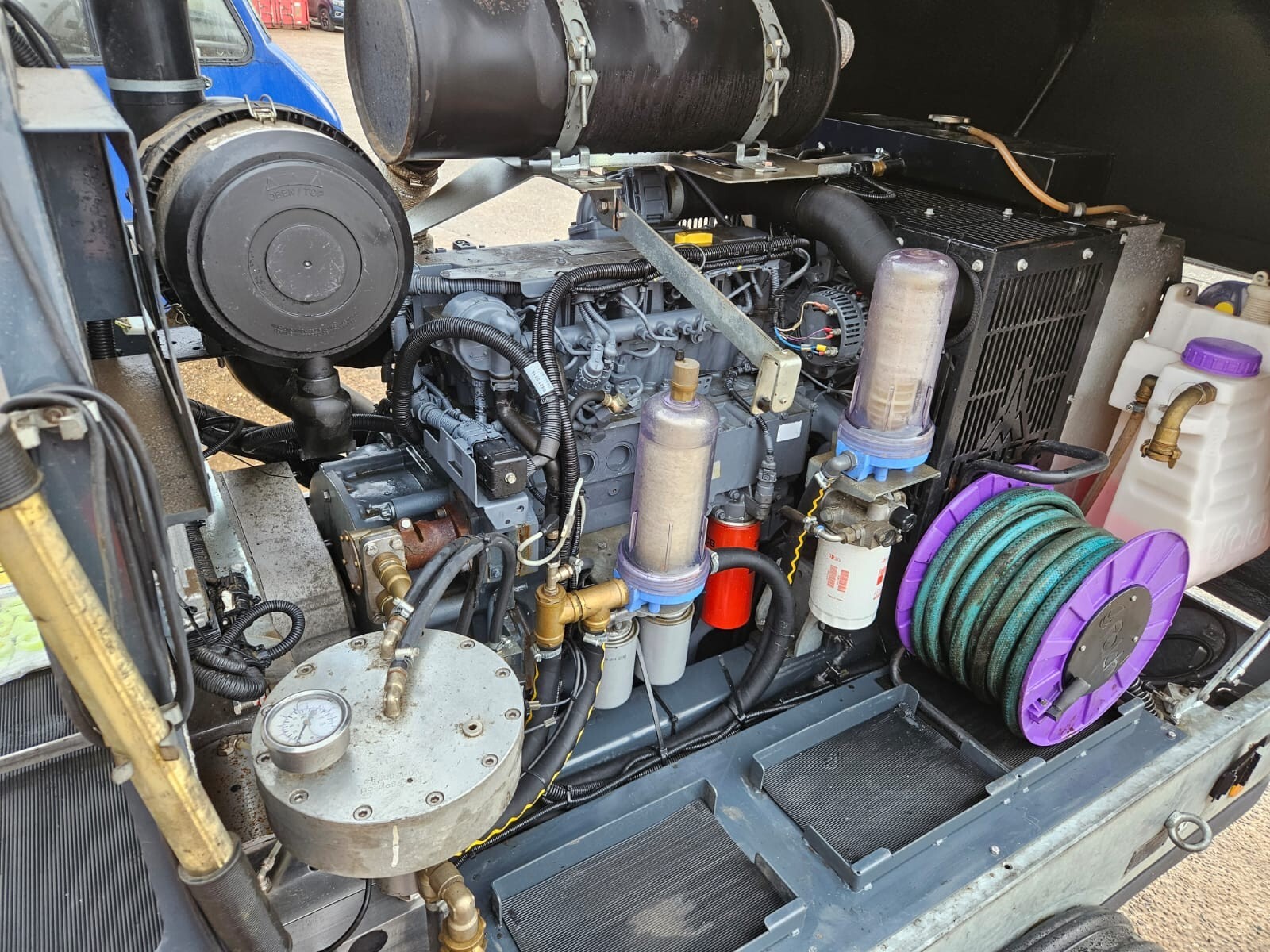 FALCH TRAIL JET 100 2500 BAR FAST TOW JETTING UNIT SCATER 25 PRESSURE