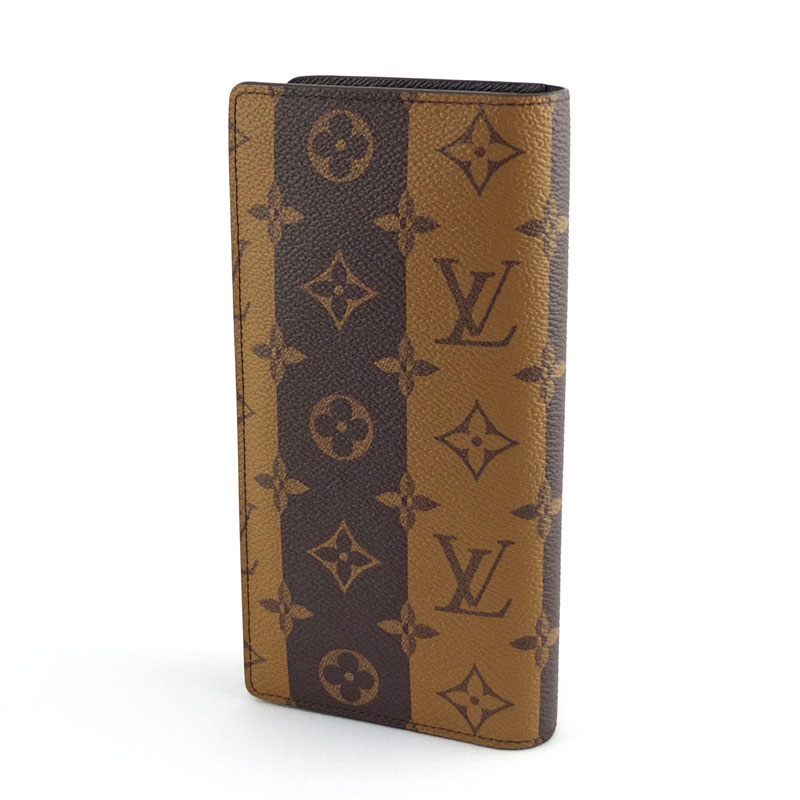 LOUIS VUITTON M81008 Monogram NIGO collab Portefeuilles Brazza