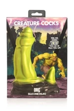 Creature Cocks Orc Silicone Dildo W/ Suction Cup Based & Harness Compatible, New