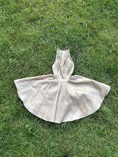 Champagne Bouffant Dress (✨With Pockets✨)