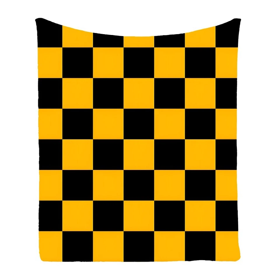 Geometric Checked Plaid Diamond Warm Bedspread Sofa Throw Blanket Holiday Gift - Image 4 of 4