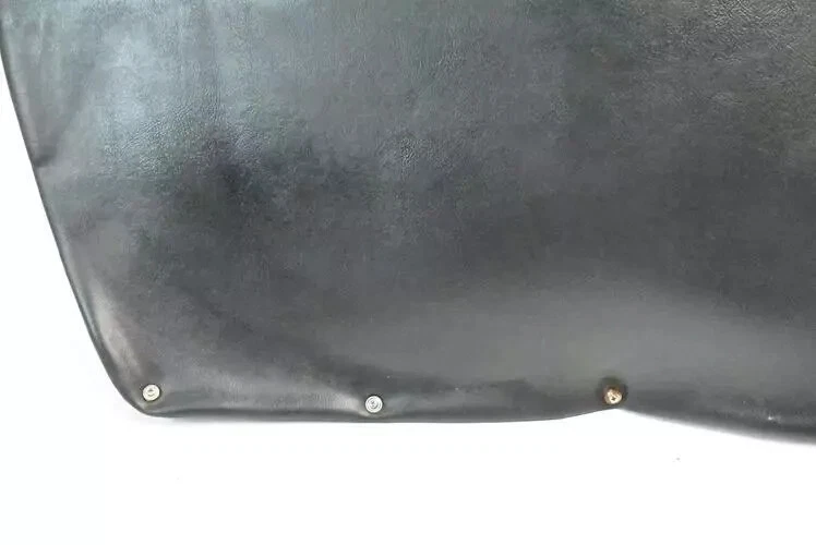 1972-1974 Porsche 914 painel esquerdo da porta do motorista couro sintético molde de tijolo preto fabricante de equipamento original - Imagem 4 de 4