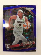2025 Panini Prizm WNBA - Allisha Gray #16 Blue Velocity Prizm