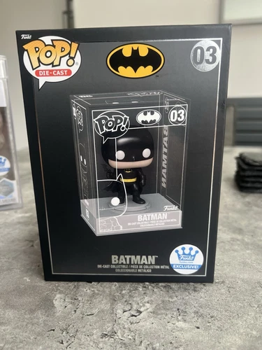 Funko Pop! DC Heroes Batman Die-Cast Figure #03