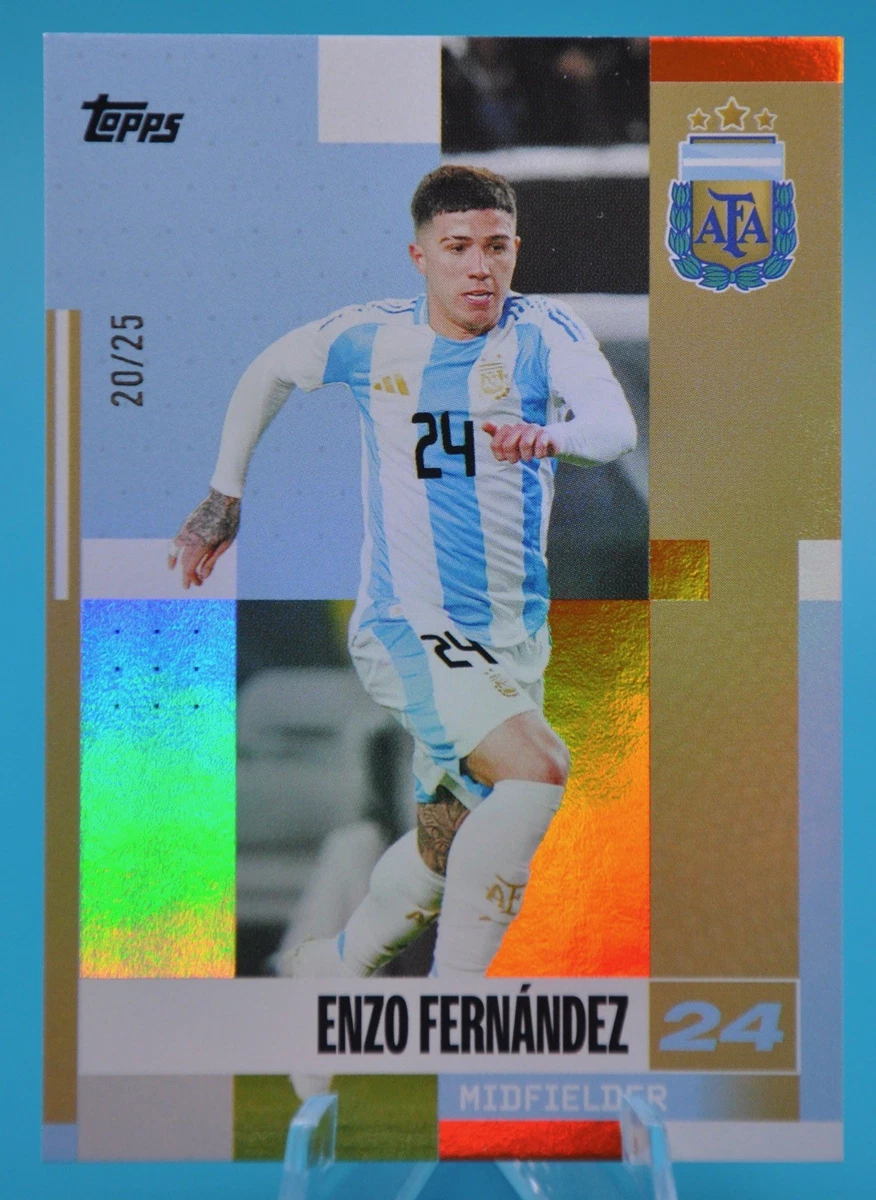 2024-25 Topps Argentina Team Set - Enzo Fernandez #11 for sale | eBay