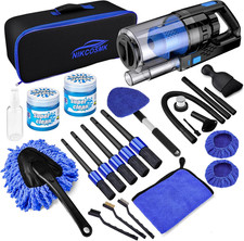 17Pcs Car Detailing Kit Interior Cleaner, Car Interior Cleaning Kit with Handhel