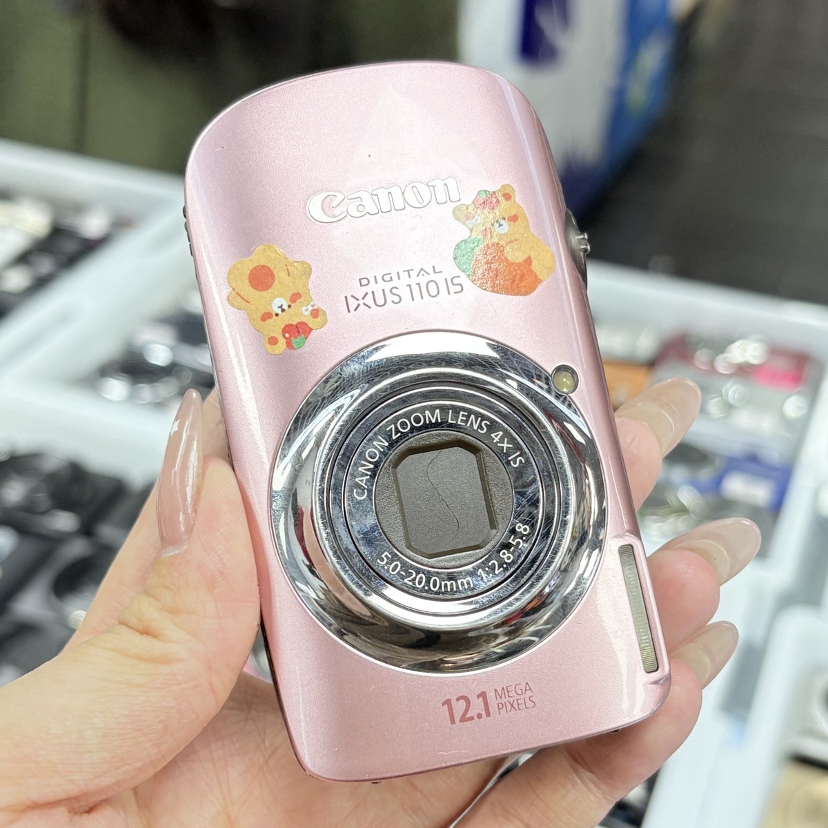 CANON IXY DIGITAL 510 IS 5.0mm-20.0mm 1:2.8-5.8 コンパクトデジタル