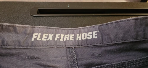 NEW Duluth Trading Co. Men’s Grey Flex Fire Hose Carpenter Pants 32x32-NWOT - Afbeelding 10 van 12