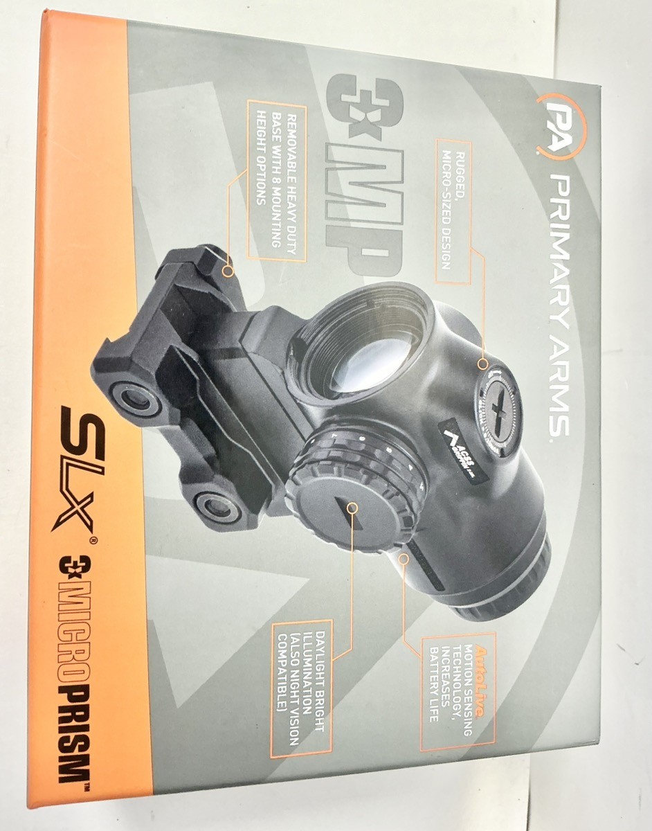 Primary Arms Prism Scope 遼馬さんお取り置き品 Amazon.com : Primary Arms SLX 3X MicroPrism with Green Illuminated