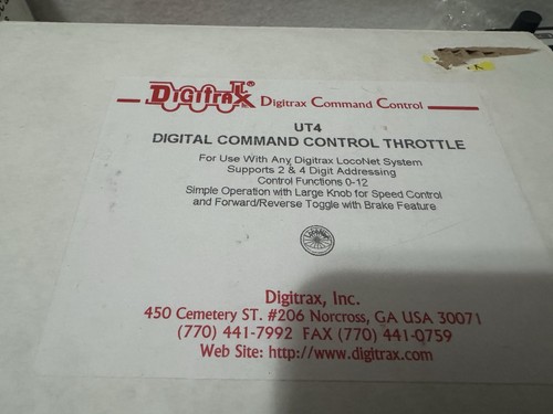 Digitrax Dcc Ps515 Ut4 Dt400 Dcs100 Up5 Lt1 System For Train Set Layout - Picture 2 of 16