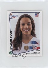 2019 Fifa Women's World Cup France Album Stickers Mallory Swanson Pugh #417 6c8