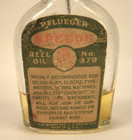 Vintage Small Glass Bottle Pflueger Speede Fishing Reel Oil No. 379 — photo 2