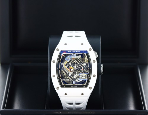 Richard Mille RM030-01 Automatic Declutchable Rotor Skeleton- ATZ White Ceramic