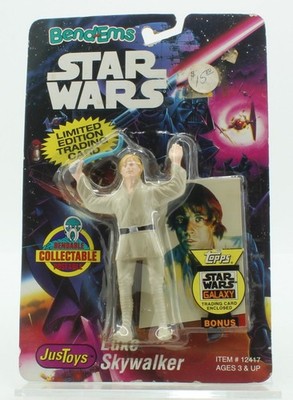 JustToys - Star Wars Bend-Ems Luke Skywalker Figure - 1993