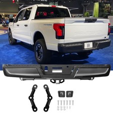  Rear Bumper Compatible with 2021-2023 Ford F150, Step Bumper without Parking 