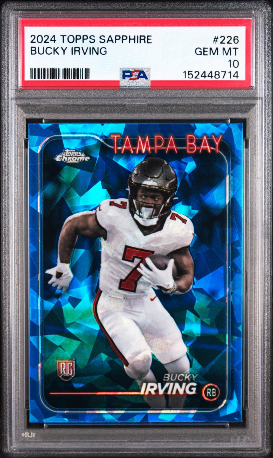 Bucky Irving Topps Chrome Sapphire #226 Base