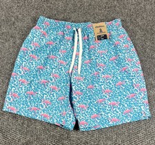 NWT Chubbies The Domingos Are For Flamingos 7  Swim Trunk Medium Shorts Lined